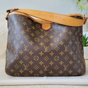 DISCONTINUED ❤️Authentic LV Delightful PM Hobo Shoulder Bag Monogram